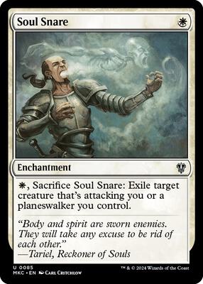 Soul Snare card from Commander: Murders at Karlov Manor