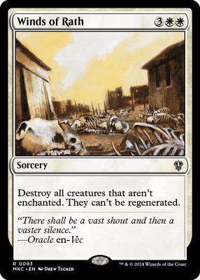 Winds of Rath card from Commander: Murders at Karlov Manor