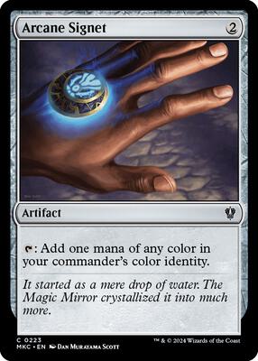 Arcane Signet card from Commander: Murders at Karlov Manor