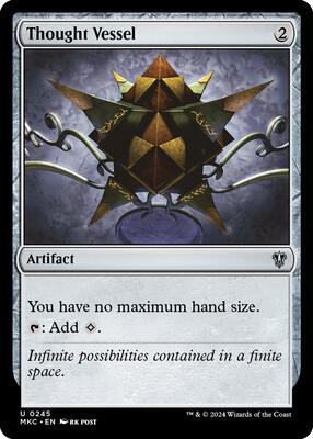 Thought Vessel card from Commander: Murders at Karlov Manor