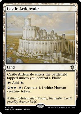 Castle Ardenvale card from Commander: Murders at Karlov Manor