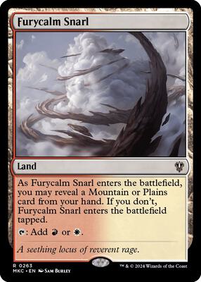Furycalm Snarl card from Commander: Murders at Karlov Manor