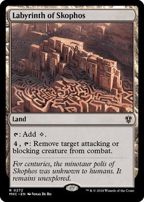 Labyrinth of Skophos card from Commander: Murders at Karlov Manor