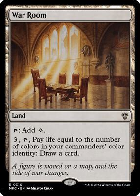 War Room card from Commander: Murders at Karlov Manor