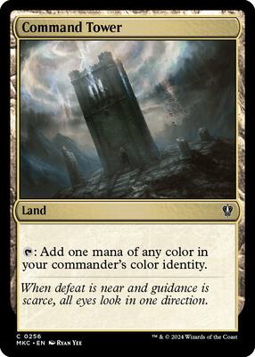 Command Tower card from Commander: Murders at Karlov Manor