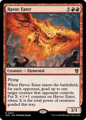 Havoc Eater card from Commander: Murders at Karlov Manor