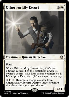 Otherworldly Escort card from Commander: Murders at Karlov Manor