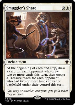 Smuggler's Share card from Commander: Murders at Karlov Manor