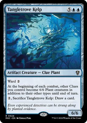 Tangletrove Kelp card from Commander: Murders at Karlov Manor