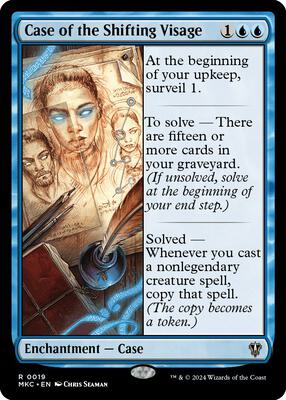 Case of the Shifting Visage card from Commander: Murders at Karlov Manor