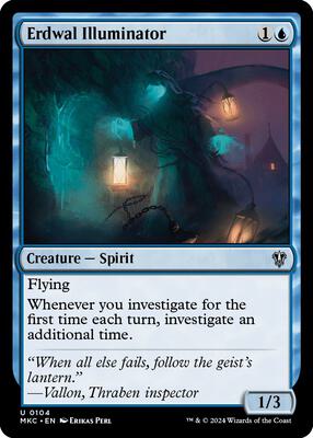 Erdwal Illuminator card from Commander: Murders at Karlov Manor