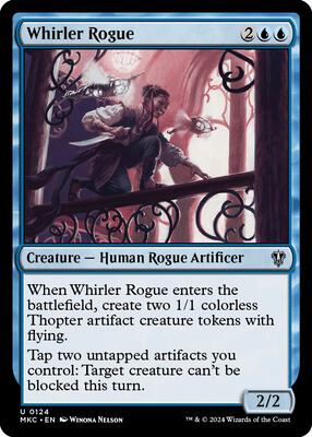 Whirler Rogue card from Commander: Murders at Karlov Manor