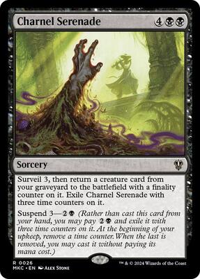 Charnel Serenade card from Commander: Murders at Karlov Manor