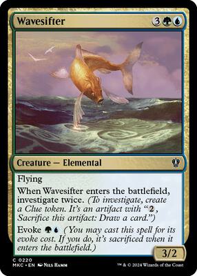Wavesifter card from Commander: Murders at Karlov Manor