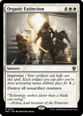 Organic Extinction card from Commander: Murders at Karlov Manor