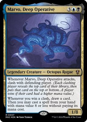 Marvo, Deep Operative card from Commander: Murders at Karlov Manor