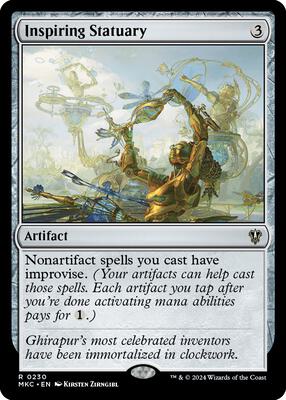 Inspiring Statuary card from Commander: Murders at Karlov Manor