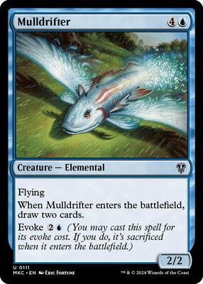 Mulldrifter card from Commander: Murders at Karlov Manor