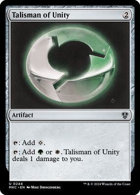 Talisman of Unity card from Commander: Murders at Karlov Manor