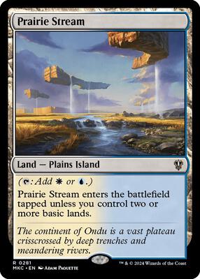 Prairie Stream card from Commander: Murders at Karlov Manor