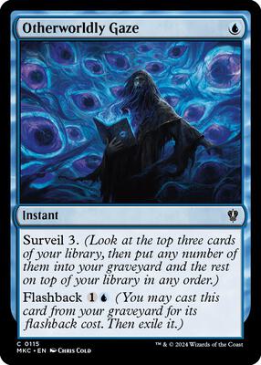 Otherworldly Gaze card from Commander: Murders at Karlov Manor