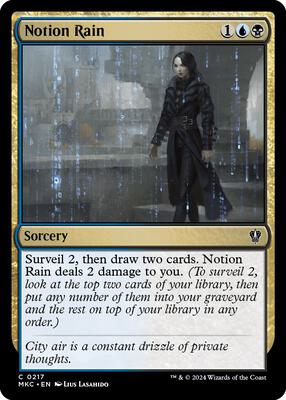 Notion Rain card from Commander: Murders at Karlov Manor