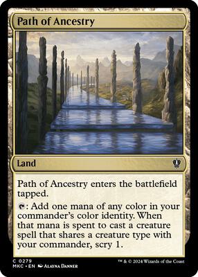 Path of Ancestry card from Commander: Murders at Karlov Manor