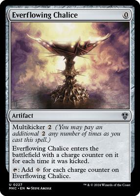 Everflowing Chalice card from Commander: Murders at Karlov Manor