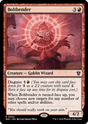 Boltbender card from Commander: Murders at Karlov Manor