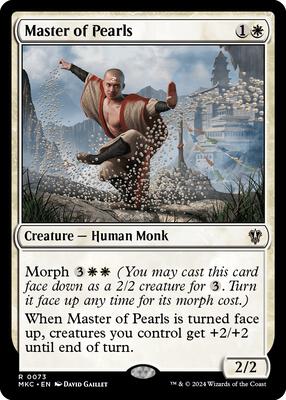 Master of Pearls card from Commander: Murders at Karlov Manor