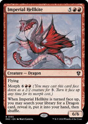 Imperial Hellkite card from Commander: Murders at Karlov Manor
