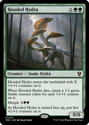 Hooded Hydra card from Commander: Murders at Karlov Manor