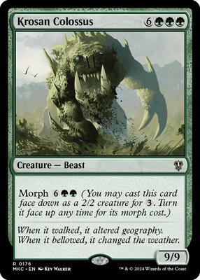 Krosan Colossus card from Commander: Murders at Karlov Manor