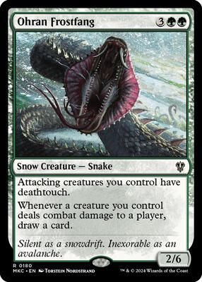 Ohran Frostfang card from Commander: Murders at Karlov Manor