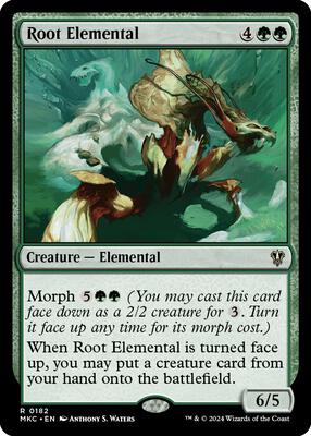 Root Elemental card from Commander: Murders at Karlov Manor