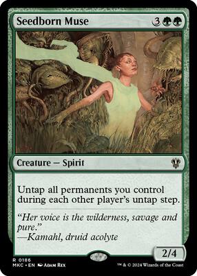 Seedborn Muse card from Commander: Murders at Karlov Manor