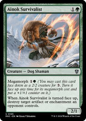 Ainok Survivalist card from Commander: Murders at Karlov Manor