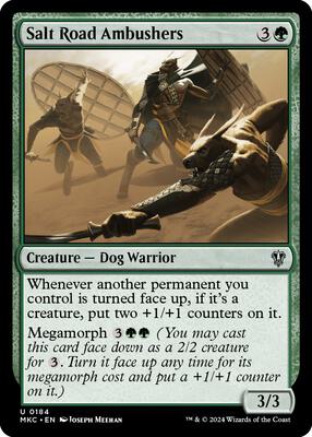 Salt Road Ambushers card from Commander: Murders at Karlov Manor