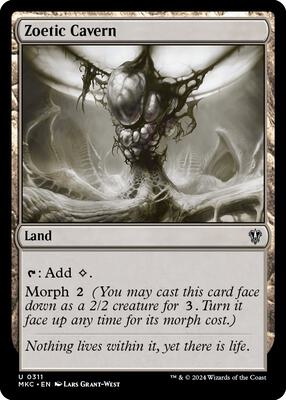 Zoetic Cavern card from Commander: Murders at Karlov Manor