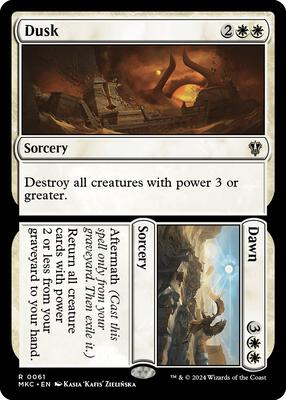 Dusk // Dawn card from Commander: Murders at Karlov Manor