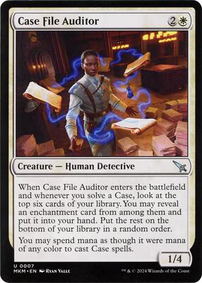 Case File Auditor (a) card from Murders at Karlov Manor
