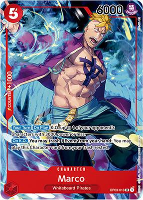 Marco (Japanese 1st Anniversary Set) card from One Piece Promotion Cards