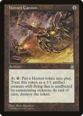 Hornet Cannon card from Stronghold