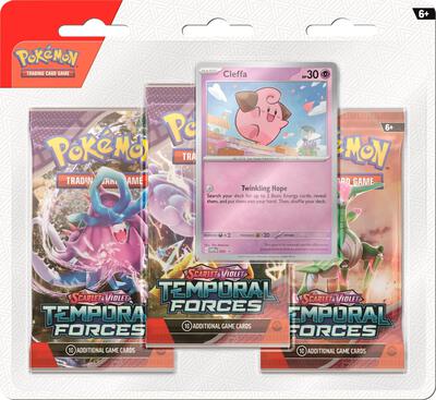 Temporal Forces 3 Pack Blister [Cleffa] card from SV05: Temporal Forces