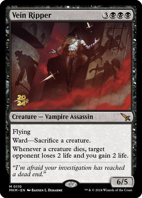 Vein Ripper card from Prerelease Cards