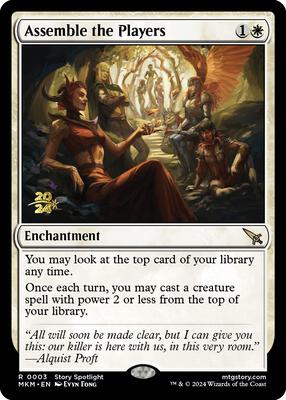 Assemble the Players card from Prerelease Cards