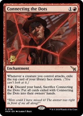 Connecting the Dots card from Prerelease Cards