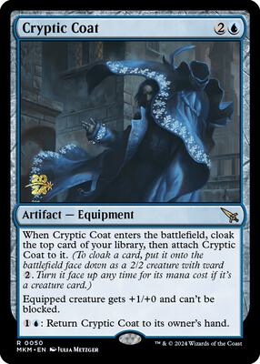 Cryptic Coat card from Prerelease Cards