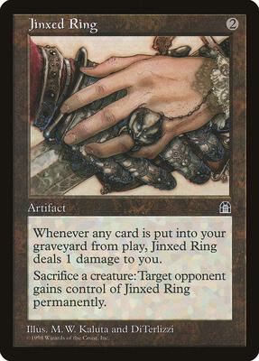 Jinxed Ring card from Stronghold