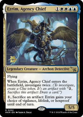 Ezrim, Agency Chief card from Prerelease Cards